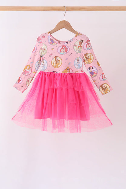 Pink Princess Bamboo Tulle Dress