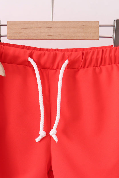 Coral active shorts set