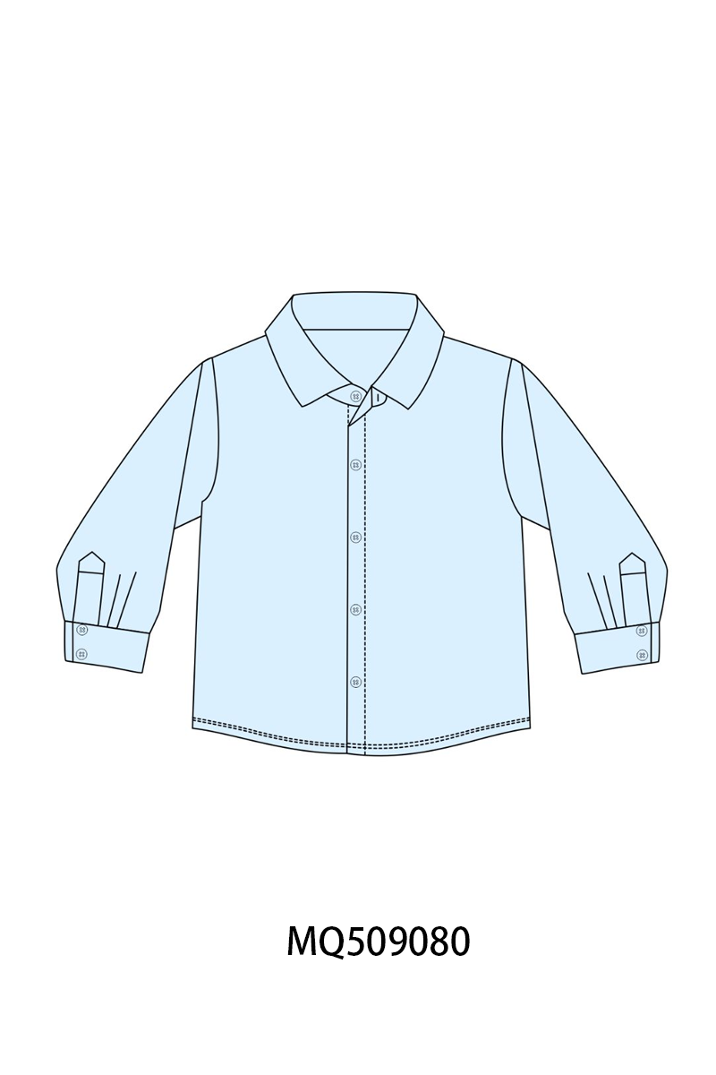 Blue button down shirt