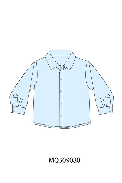 Blue button down shirt