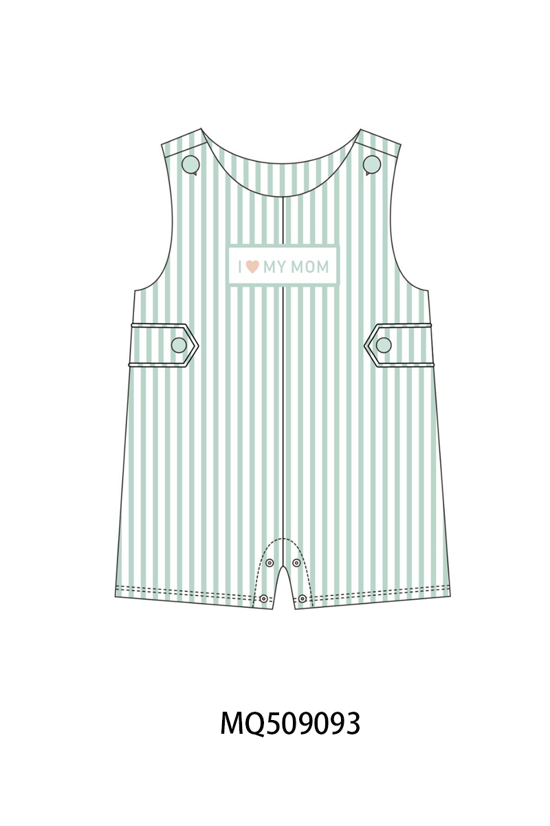 Blue stripe I love my mom jonjon