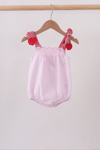 Pink Apple Gingham Bubble