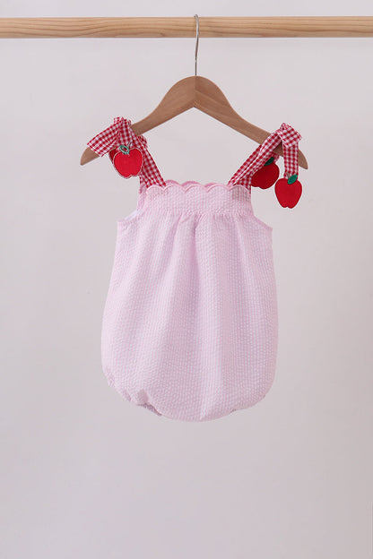 Pink Apple Gingham Bubble