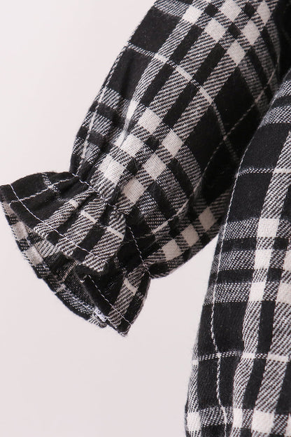 Black&white plaid bubble