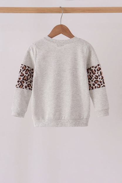 Grey christmas santa claus sweatshirt