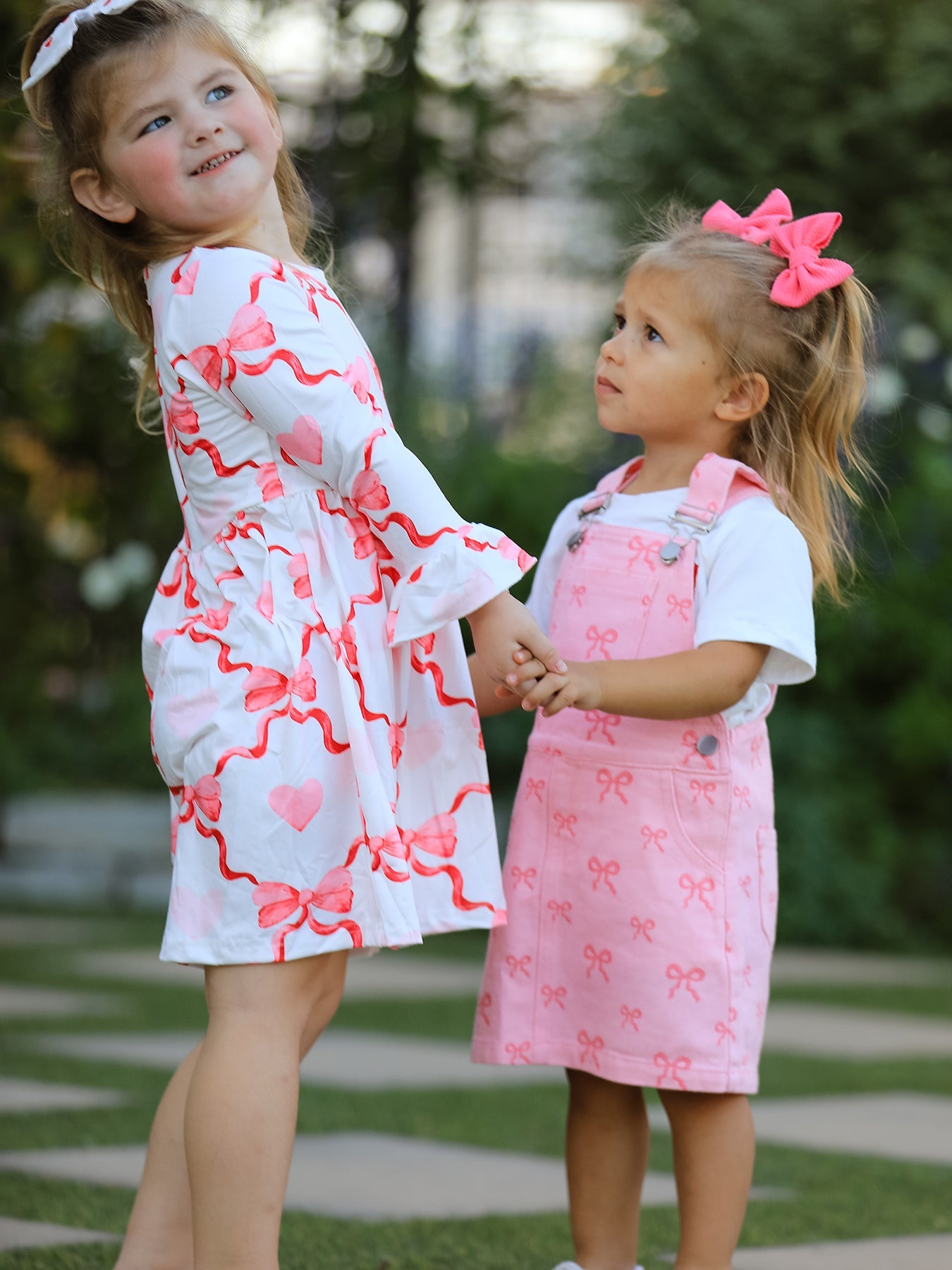 Valentine's Day Milk Silk Girls Dress