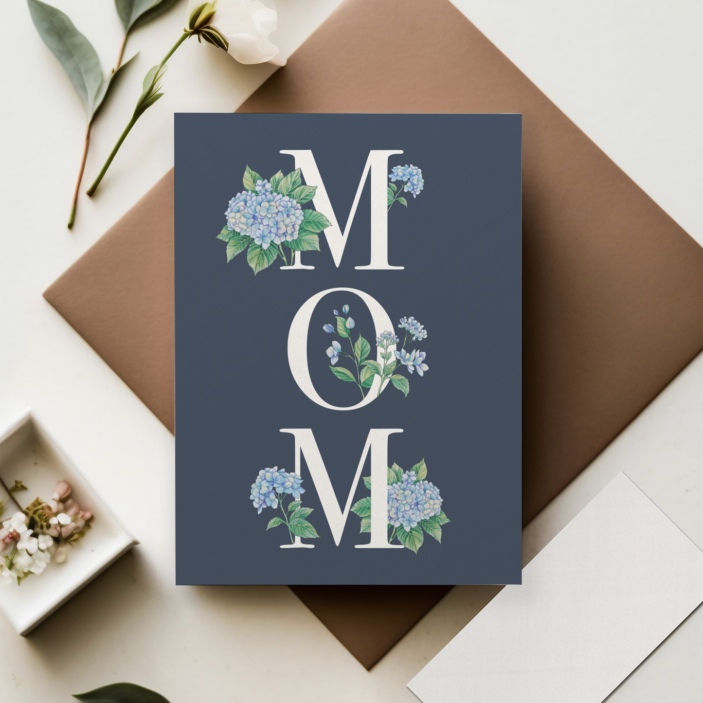 Mother's Day Hydrangea Greeting Card