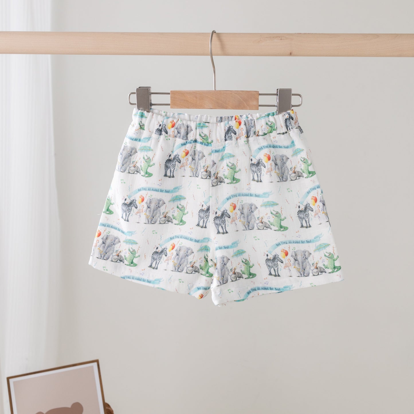 And They All Asked for You Organic Muslin Shorts