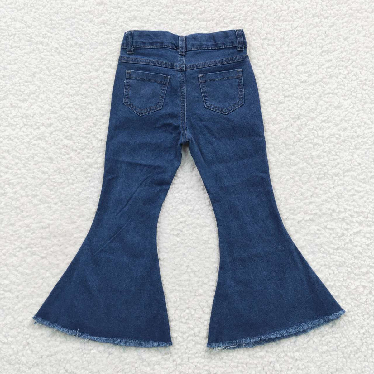 Sibling Baby Girls Hot Blue Bell Bottom Denim Pants Jeans