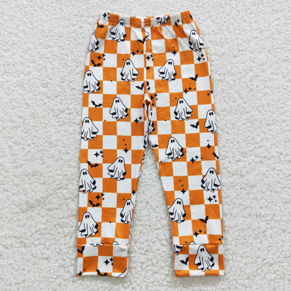 Sibling Baby Boys Halloween Ghosts Pumpkins Legging Pants Bottom