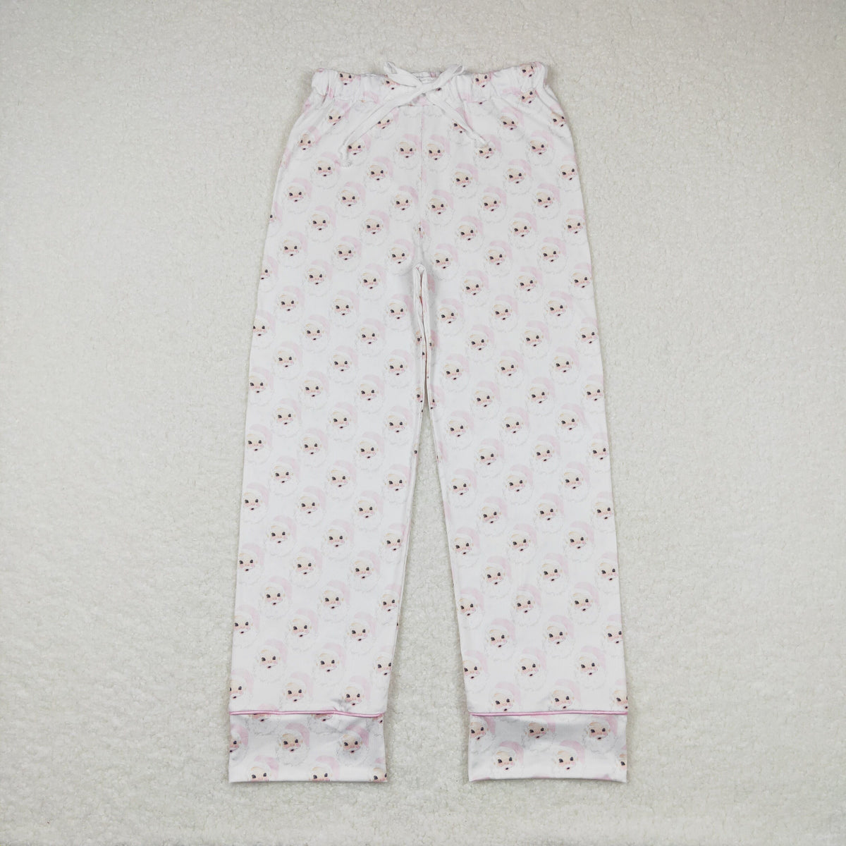 Sibling Adult Men Women Santa Cows Holly Checked Christmas Pajamas Flare Pants