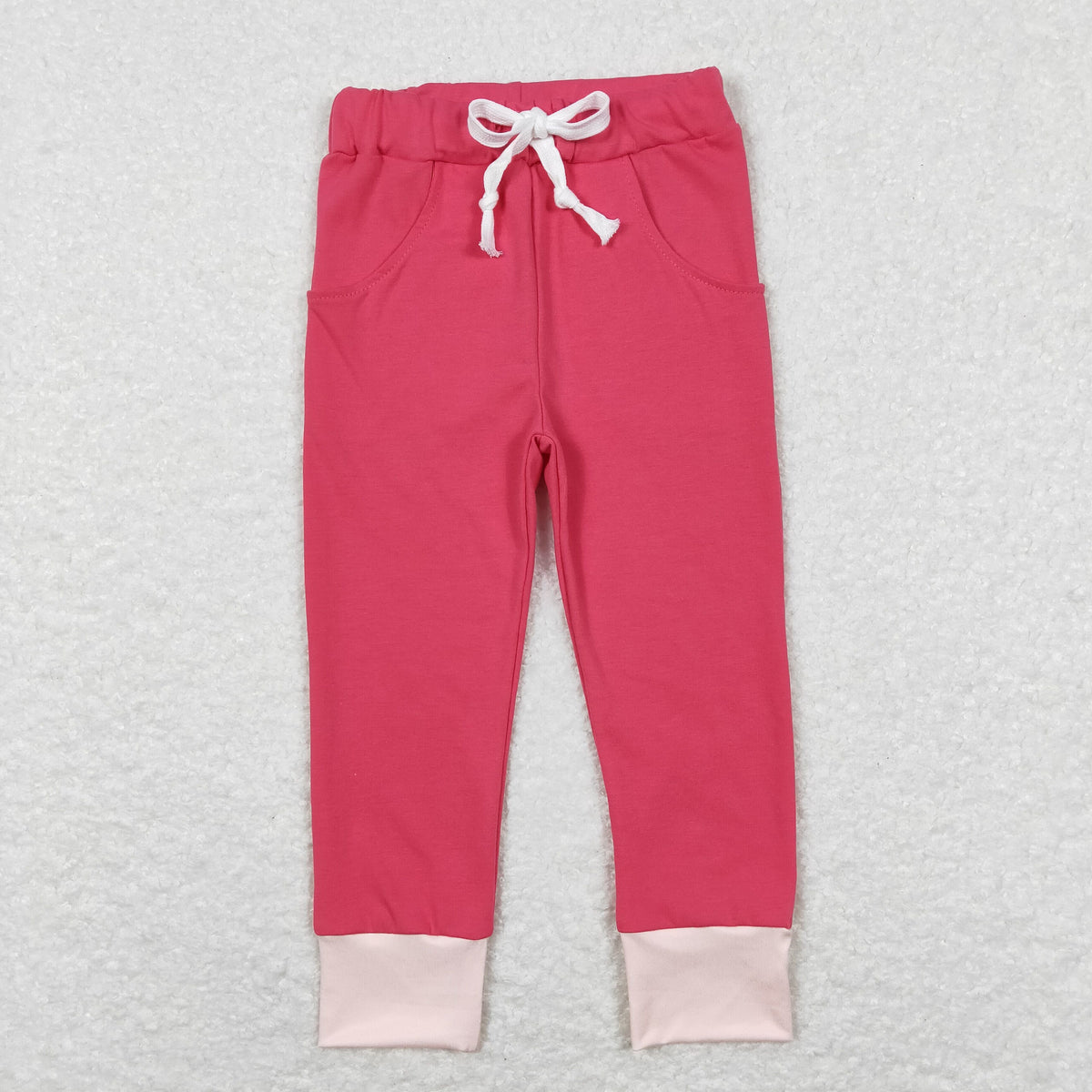 Sibling Baby Girls Colorful Flowers Bows Ruffle Bell Bottom Leggings Pants