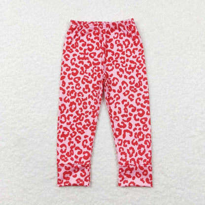 Sibling Baby Girls Colorful Flowers Bows Ruffle Bell Bottom Leggings Pants