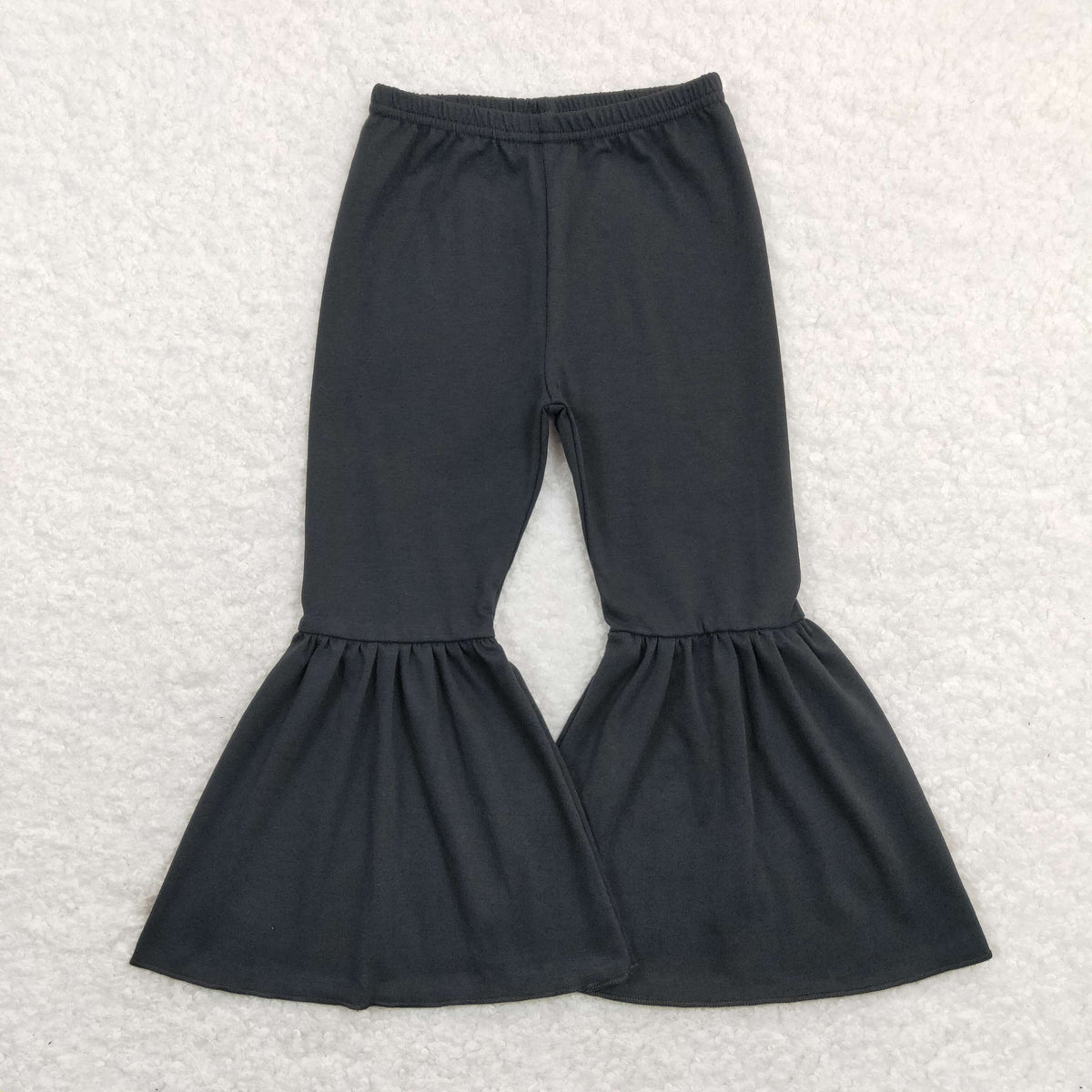 Sibling Baby Girls Spring Fall Ruffle Leggings Bell Bottom Pants