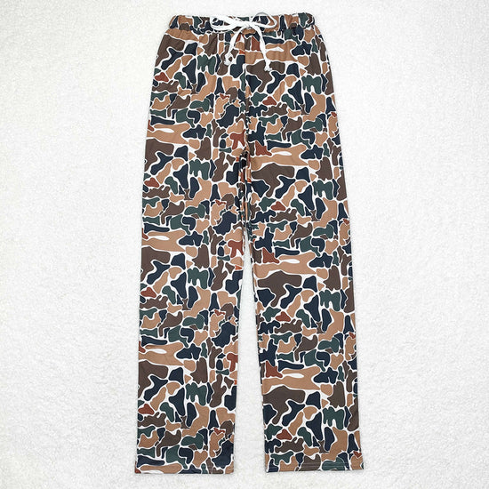 Sibling Adult Western Cows Horses Flowers Bell Bottom Flare Pants Bottom