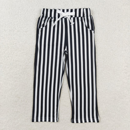 Sibling Baby Girls Spring Fall Ruffle Leggings Bell Bottom Pants