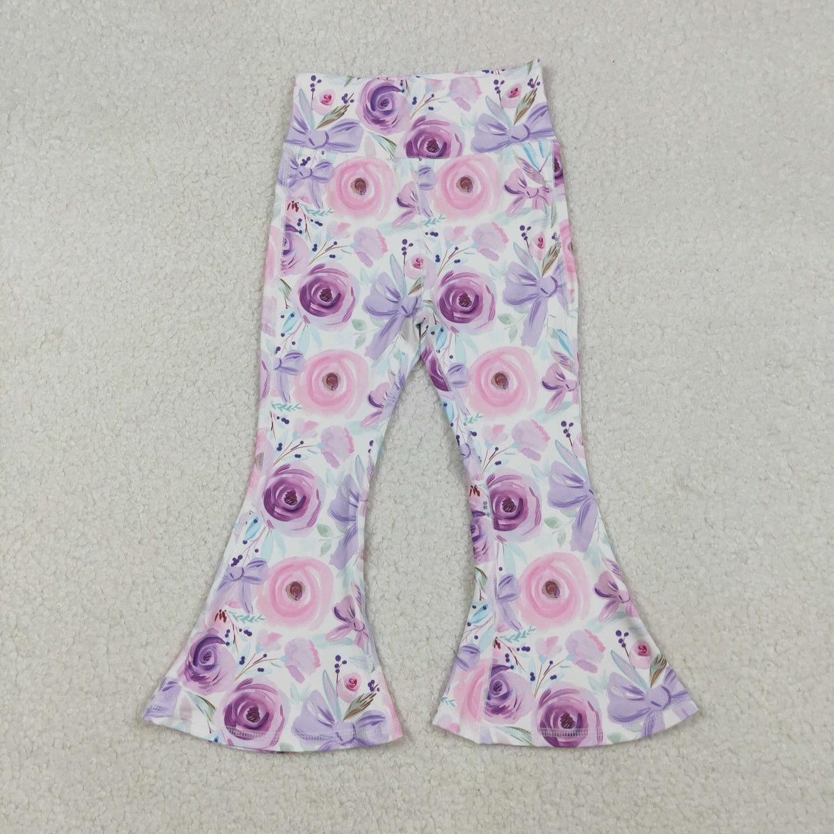 Sibling Baby Girls Yoga Active Bell Bottom Pants
