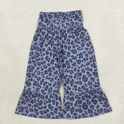 Sibling Baby Girls Camo Leopard Print Yoga Active Flare Pants Bottom