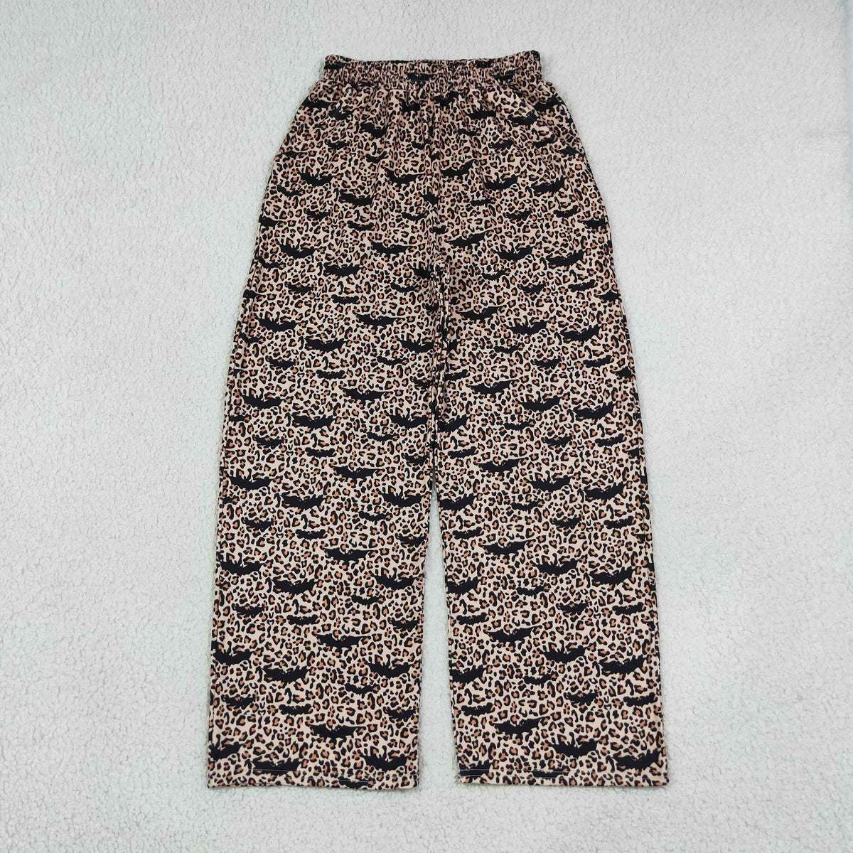 Mama and Me Girls Ghost Pumpkins Bats Pockets Flare Pants Bottom