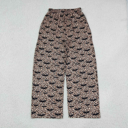 Mama and Me Girls Ghost Pumpkins Bats Pockets Flare Pants Bottom