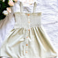 Dusty Green Smocked Dress - Cajun Cuties & Co