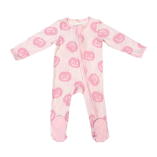 Baby Pumpkins Romper - Pink