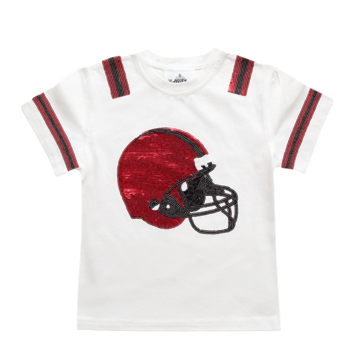 Kids' Red and Black Helmet Shirt
