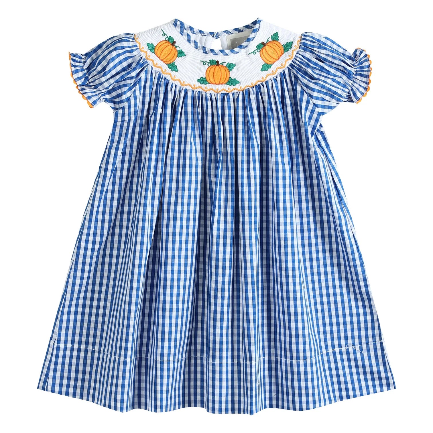 Royal Blue Pumpkin Dress – Cajun Cuties & Co