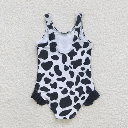 black leopard swimsuits S0051