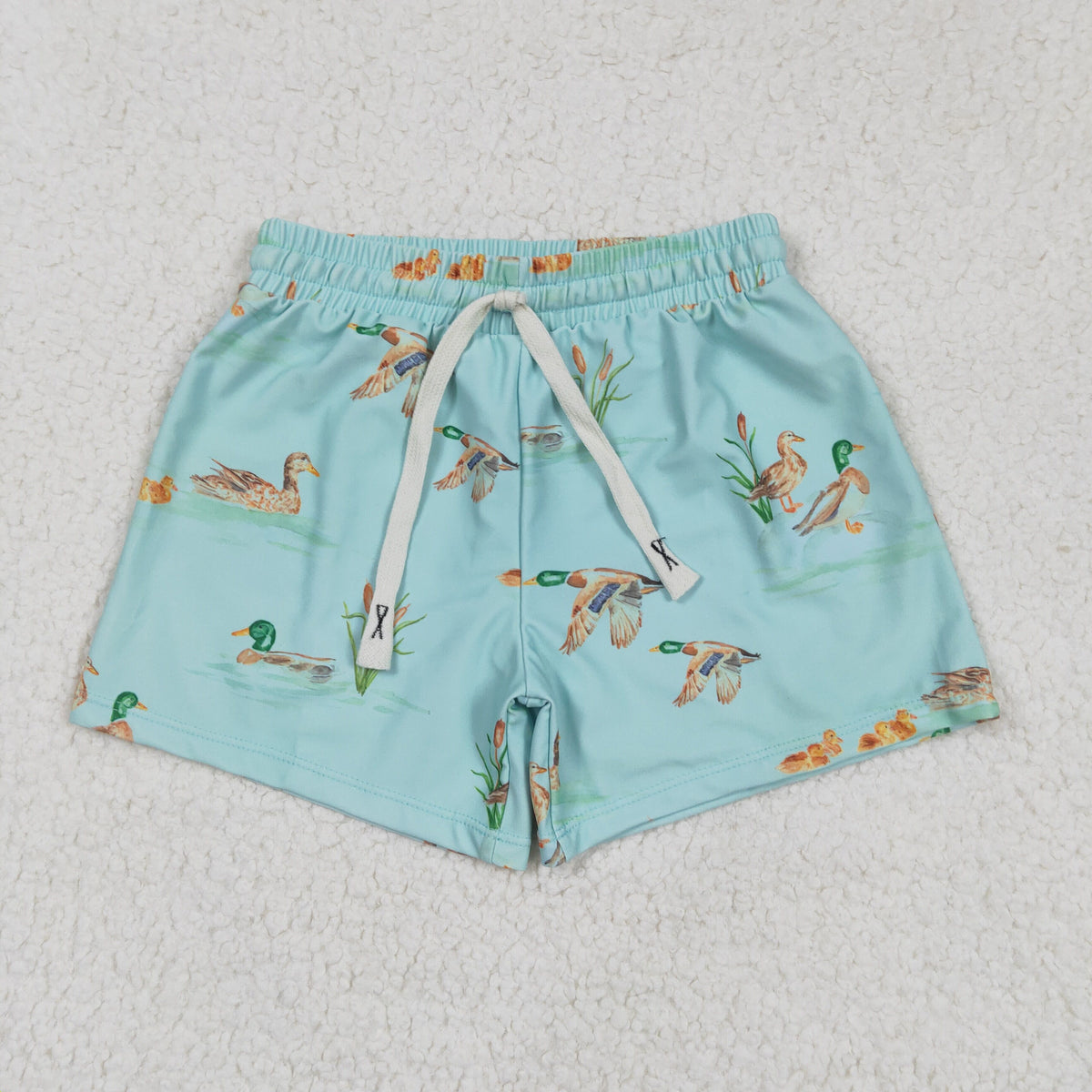 Sibling Baby Boys Hunting Ducks Trunks Shorts Bottom
