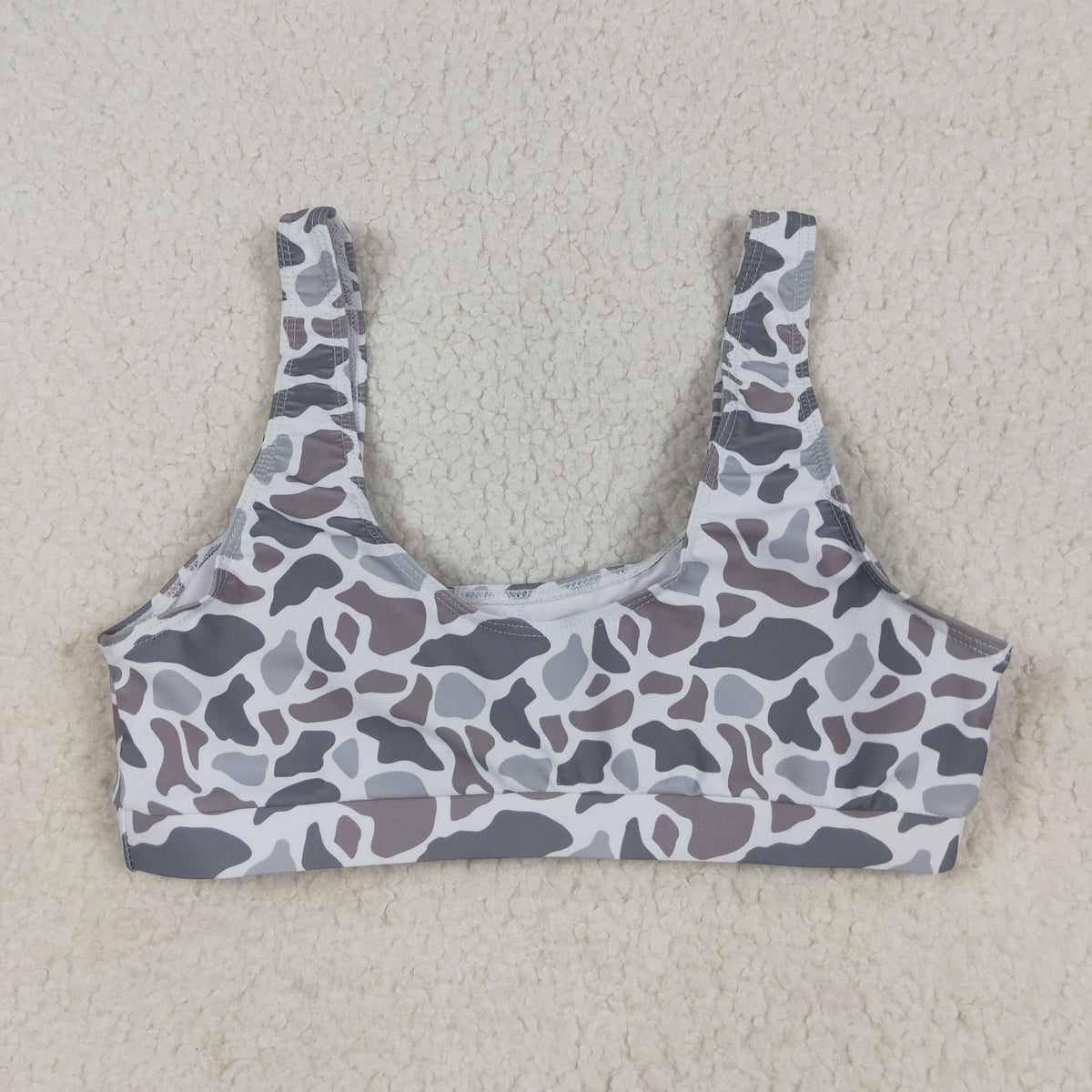 Sibling Adult Women Western Camouflage Top Bummies 2pcs Bikini Swimsuits Sets