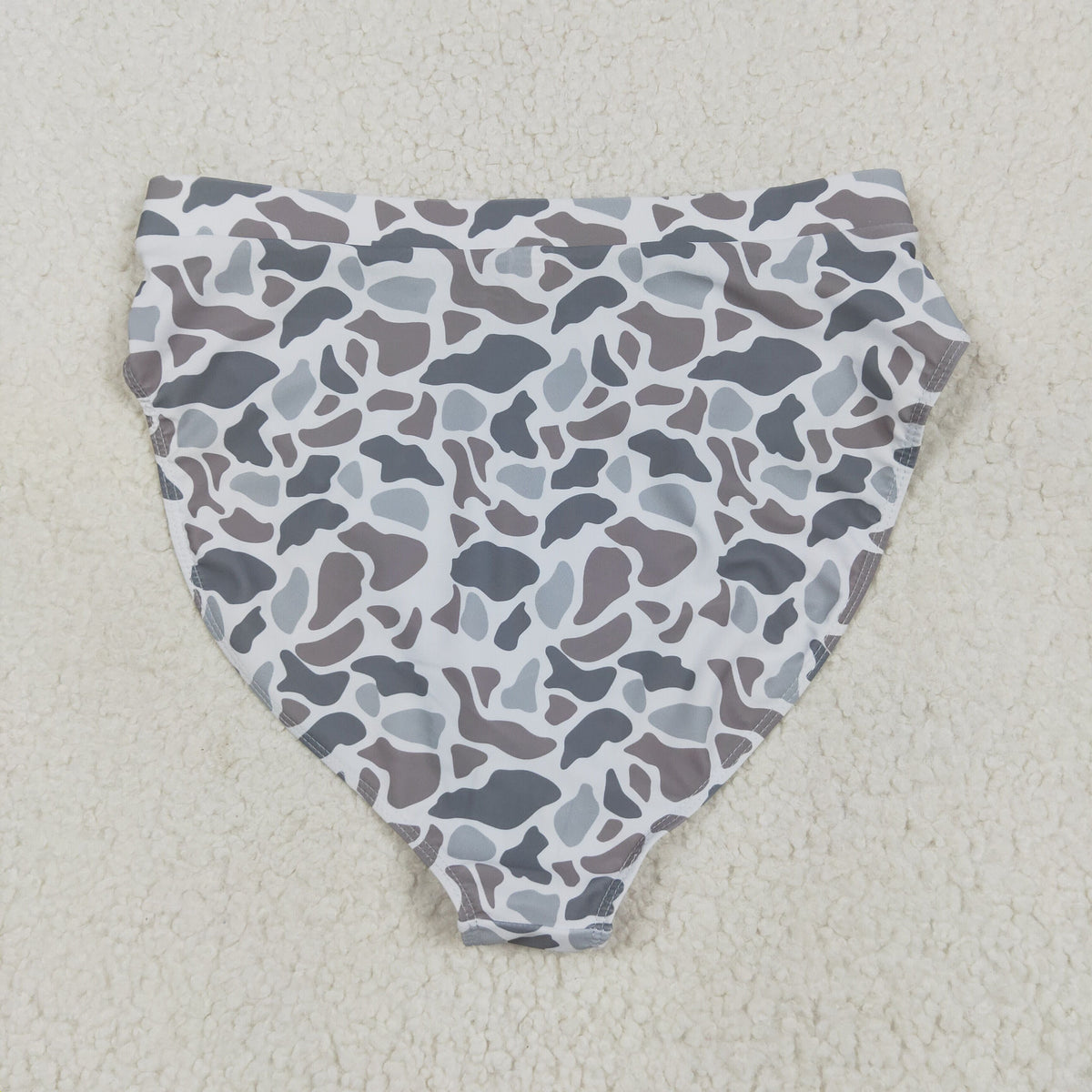Family Adult Baby Kids Southern Light Grey Camo Beach Wear Trunks Swimsuits