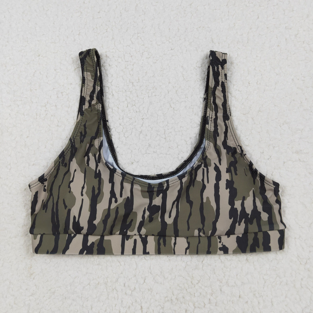 Sibling Adult Women Western Camouflage Top Bummies 2pcs Bikini Swimsuits Sets