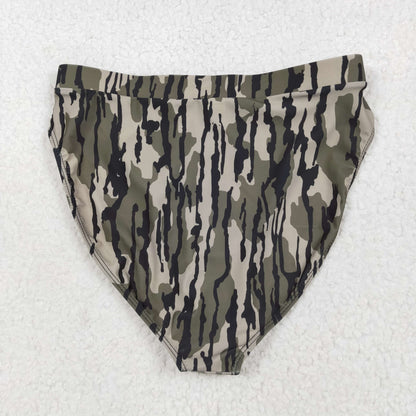 Sibling Adult Women Western Camouflage Top Bummies 2pcs Bikini Swimsuits Sets
