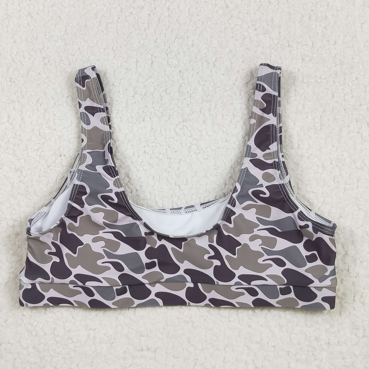 Sibling Adult Women Western Camouflage Top Bummies 2pcs Bikini Swimsuits Sets