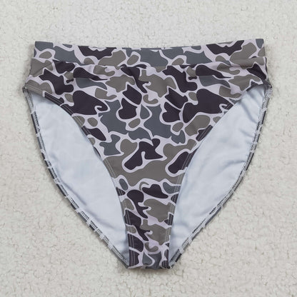 Sibling Adult Women Western Camouflage Top Bummies 2pcs Bikini Swimsuits Sets