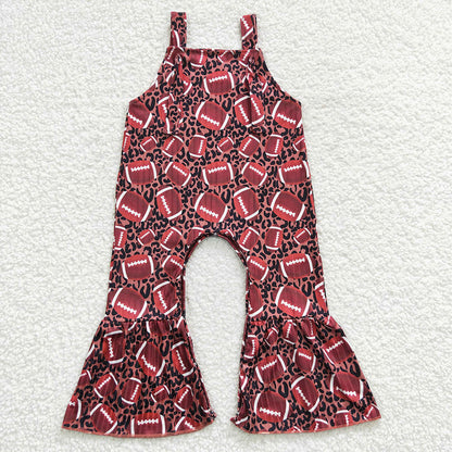Sibling Baby Girls Summer Western Straps Jumpsuits