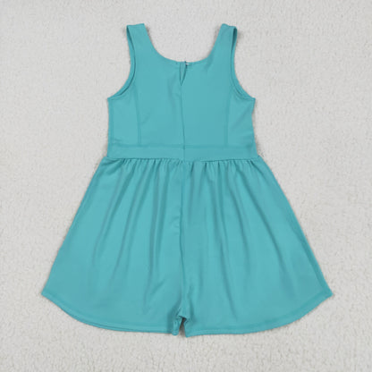 Sibling Baby Girls Aqua Yoga Active Jumpsuits Clothes Suits