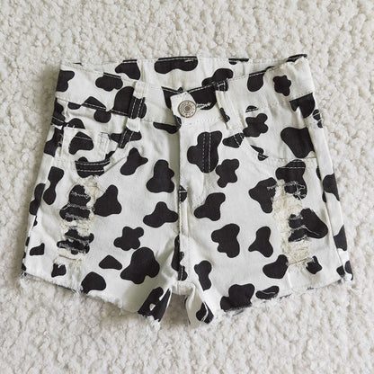 Sibling Baby Girls Denim Shorts Bottom