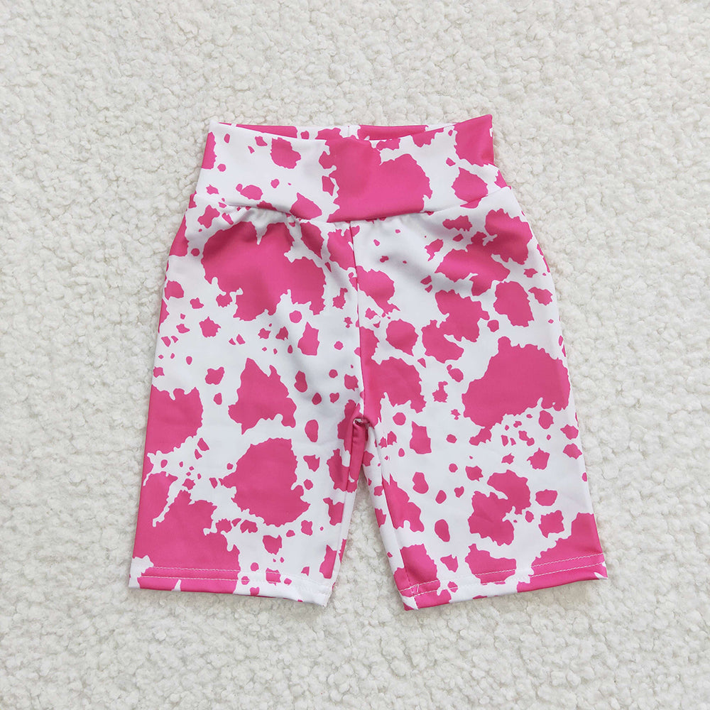 Sibling Baby Kids Girls Biking Butterfly Leopard Summer Shorts