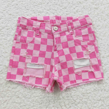 Sibling Baby Girls Denim Shorts Bottom