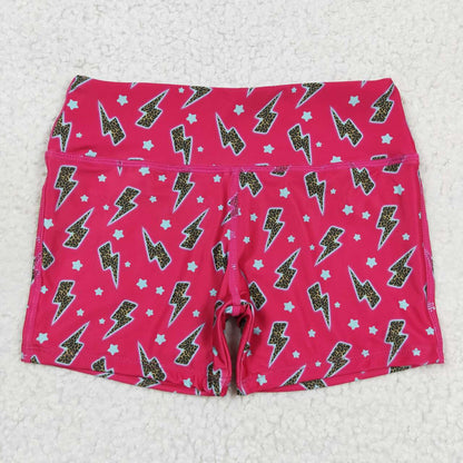 Sibling Baby Girls Leopard Cactus Biking Summer Shorts Bottoms