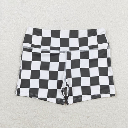 Sibling Baby Girls Leopard Cactus Biking Summer Shorts Bottoms