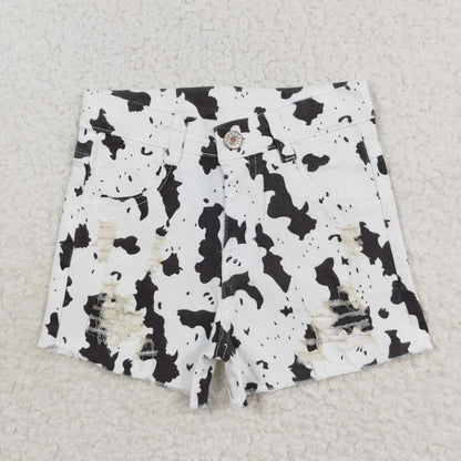 Sibling Baby Girls Denim Shorts Bottom