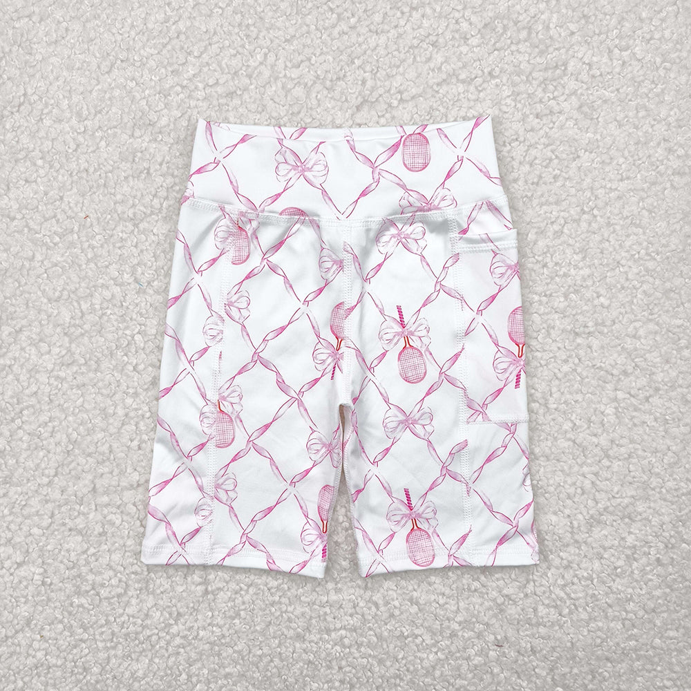 6 Colors Sibling Baby Girls Tennis Yoga Biking Shorts Bottoms