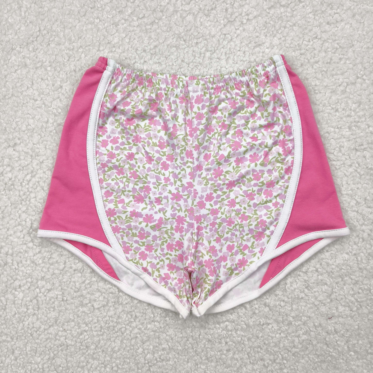 Sibling Baby Girls Floral Camo Summer Shorts Bottoms
