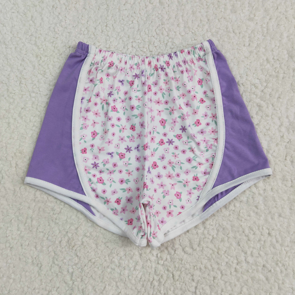 Sibling Baby Girls Floral Camo Summer Shorts Bottoms
