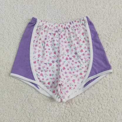 Sibling Baby Girls Floral Camo Summer Shorts Bottoms