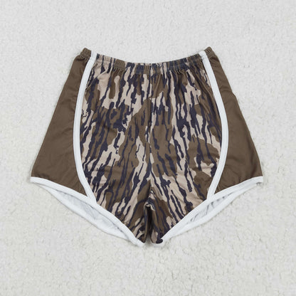 Sibling Baby Boys Girls Southern Camo Button Shorts Clothes Set Pullovers Pants Shorts