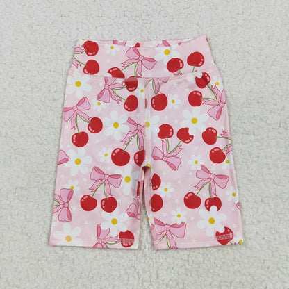 6 Colors Sibling Baby Girls Tennis Yoga Biking Shorts Bottoms